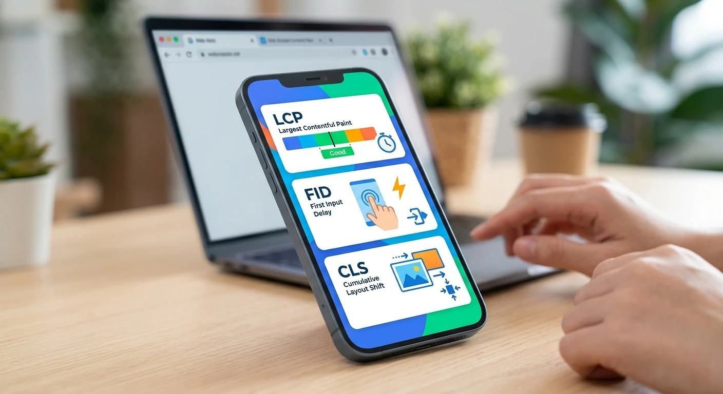 Üç Core Web Vitals Metriği ve Mobil Bağlantısı
